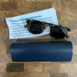 Warby Parker Downing Sunglasses Walnut Tortoise